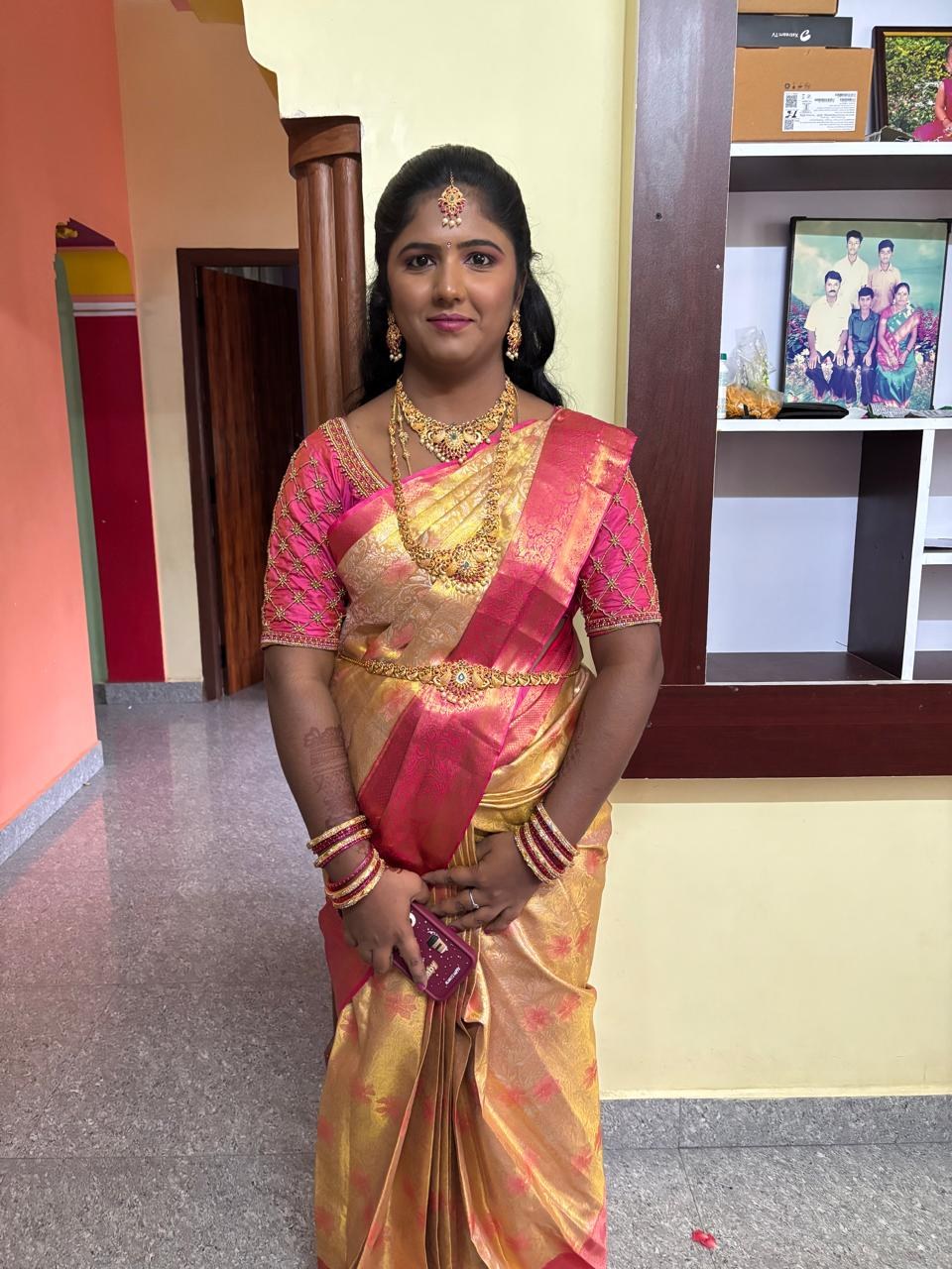 Classic bridal look